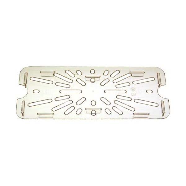 Cambro Drain Tray 1/3 Size-135 Clear SP-309 - main